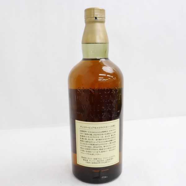 最安値，人気 ★SUNTORY（サントリー）山崎 12年 旧ボトル 43％ 750ml K20I160088