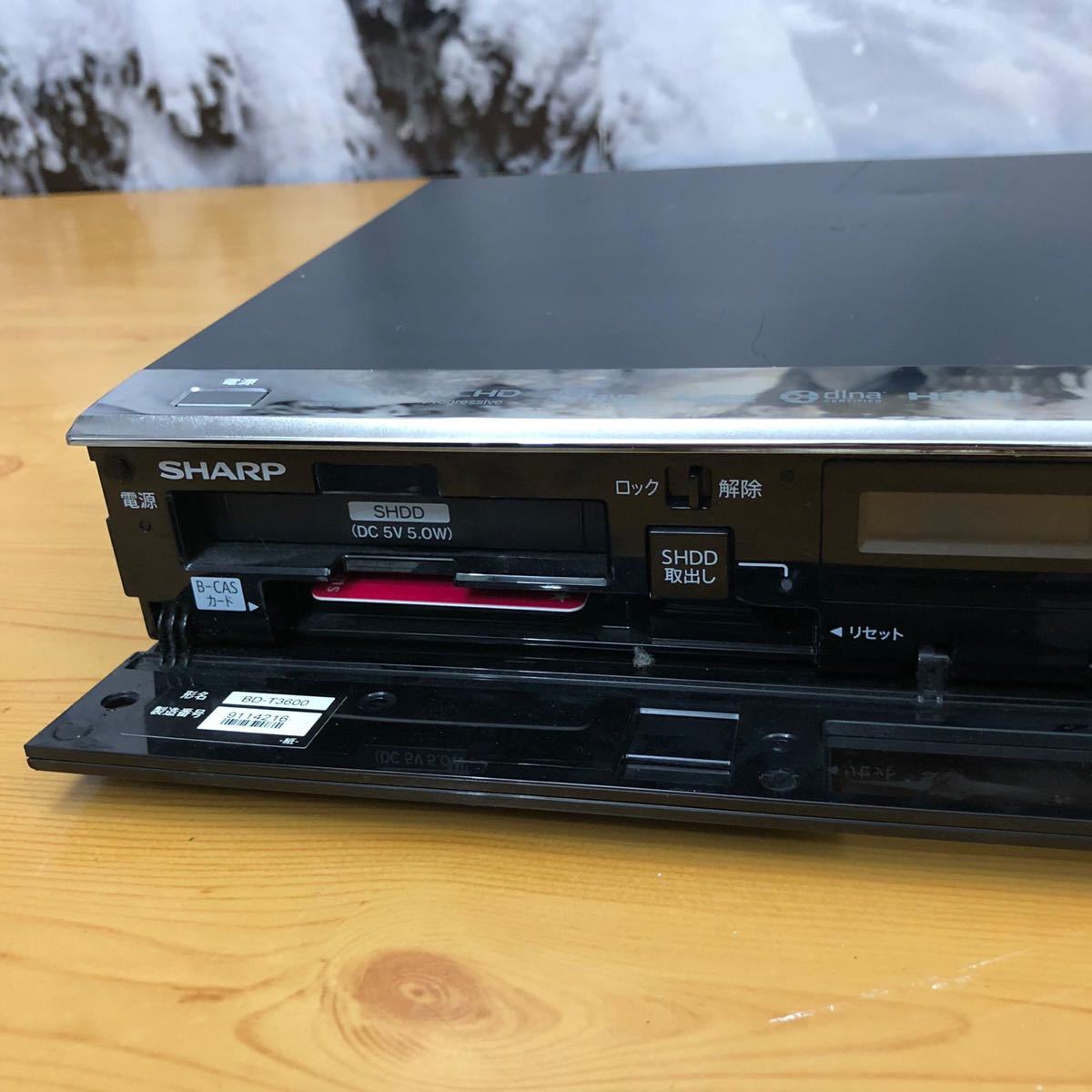 レコーダー SHARP AQUOS BD-T3600 シャープ BD-T3600 - t3600の通販 bd sharp AQUOSブルーレイ 価格