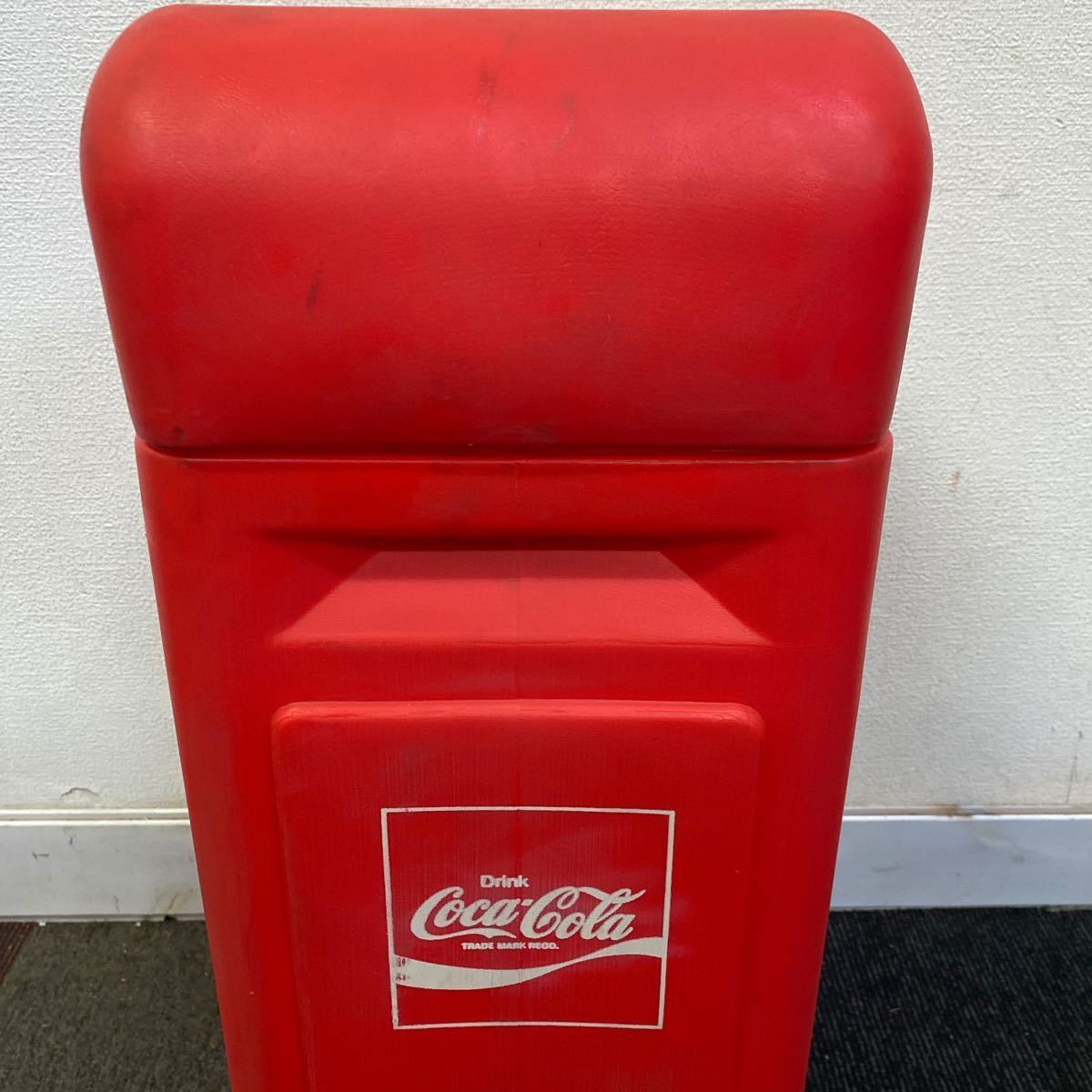 売り取扱店 Coca-Cola ゴミ箱 ニッカン コカ・コーラ レトロ コーラ