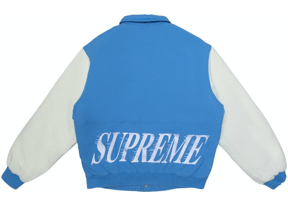 Jacket Varsity Twill Supreme - & Ness Mitchell Doughboy – Blue 