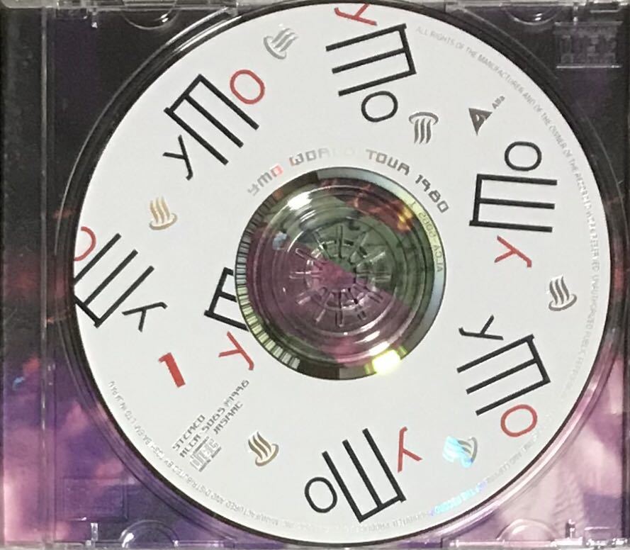 YMO 細野晴臣 坂本龍一 TOUR WORLD Y.M.O.1980年のワールドツアー中の