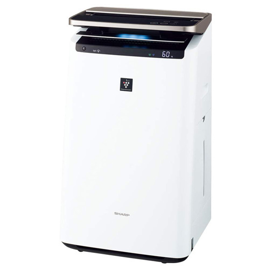 中古】SHARP 加湿空気清浄機 プラズマクラスターNEXT搭載 KI-JP100-W 