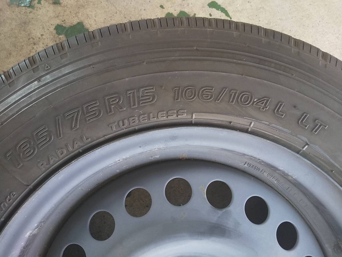 185/75R15 106/104L LT 小型トラック 夏タイヤ DELVEX(デルベックス