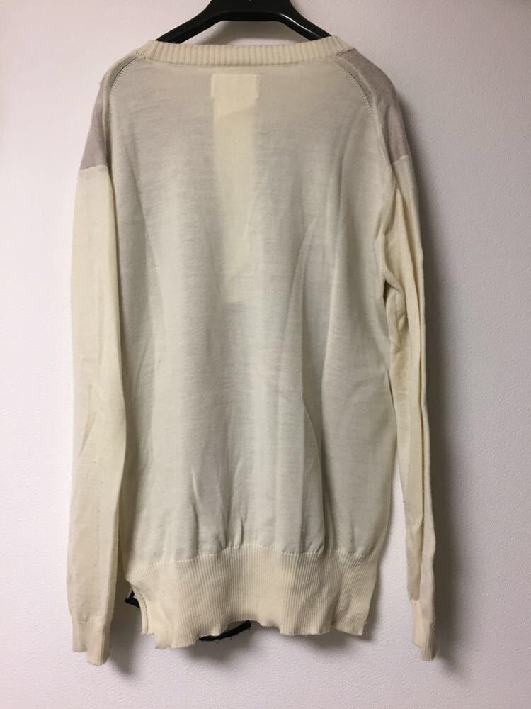 doublet 名作 Stickers Pattern Jacquard Knit ステッカー ニット ジャ