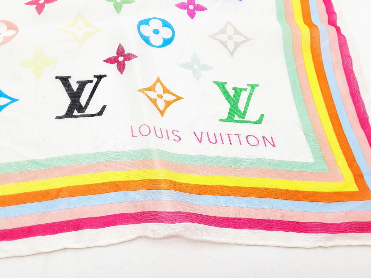 1円~☆良品 LOUIS VUITTON ルイヴィトン マルチカラー モノグラム 
