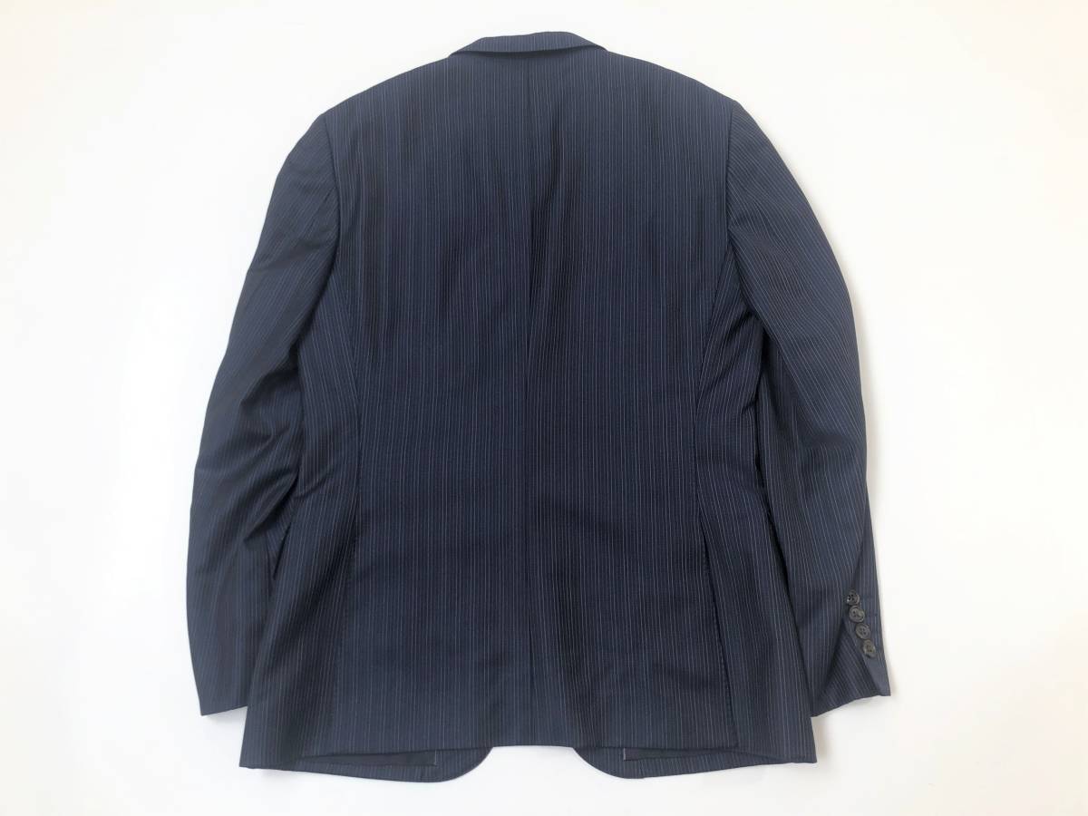 美品○Paul Smith○Ermenegildo Zegna社製 ストライプ柄高級