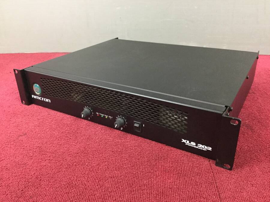 Amcron XLS 202 PAアンプ☆現状品【TB】 【公式通販】
