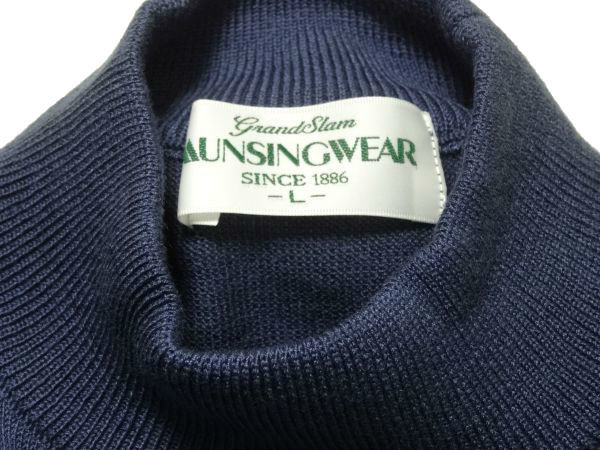 ハイネック | ニット（ブランドマンシングウェア Bleu en ニット ウールカシミヤ ハイネックニットプルオーバー(71716913-2025 「累計販売枚数4万枚突破！」12G ミドルゲージハイネックニット《長袖》 LANVIN ランダムリブハイネックニット|LANVIN WOMAN moment+ セーター 長袖