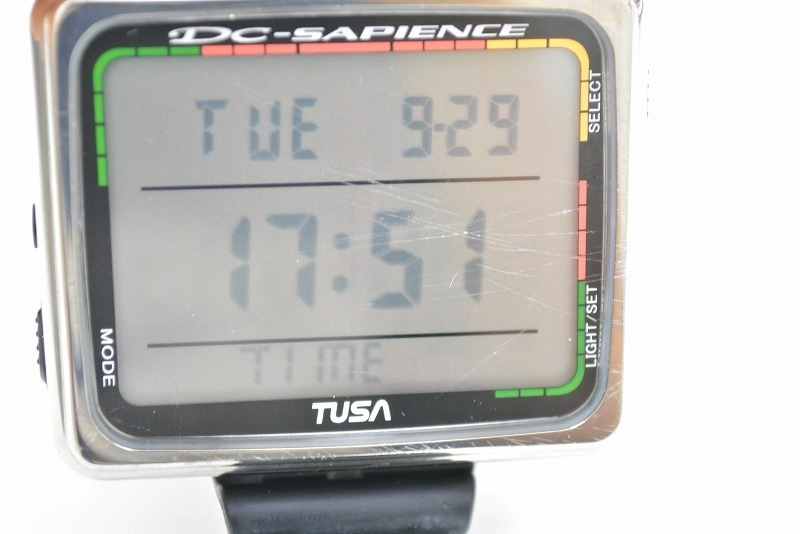 TUSA DC-SAPIENCE ツサ ダイブコンピュー II 角形 1000円～TUSA ツサ 