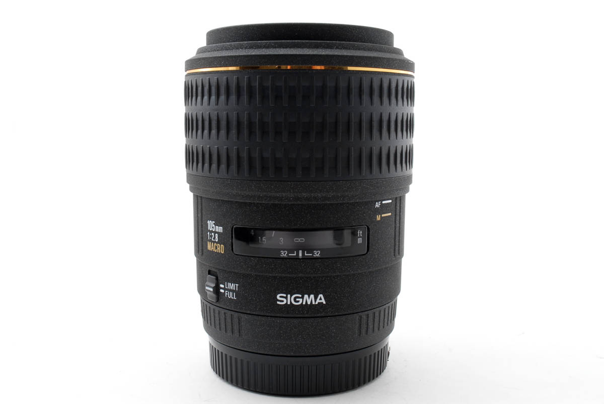 Sigma シグマ EX 105mm f/2.8 EX Lens For Minolta/Sonyマウント ソニー ミノルタ レンズ 単焦点【外観・光学極めてきれい） 105mm EX F2.8 Canon for Camera