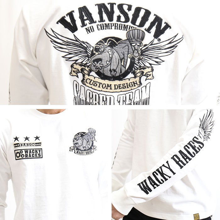 限定　VANSON Wacky Races スカジャン　バンソン　ケンケン　L 限定 VANSON Wacky Races スカジャン バンソン ケンケン L メンズ 限定