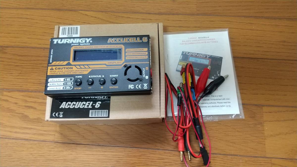  TURNIGY ACCUCEL-6(バッテリー、充電器)｜売買されたオークション情報、yahooの商品情報をアーカイブ公開 - オークファン バッテリー、充電器