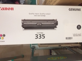 定番のクラシック CANON レーザーカードリッジ トナー 335 ブラック