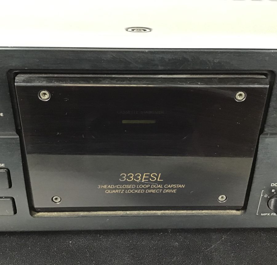 SONY TC-K333ESL カセットデッキ 通電確認済み◇ジャンク品【福岡】