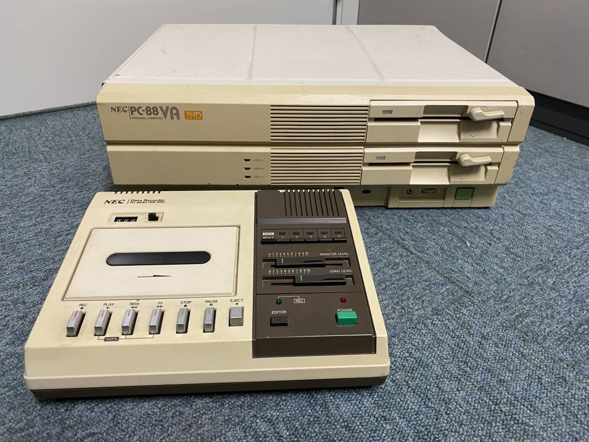 ☆NEC PC-8801MK2SR 本体のみ ジャンク! - メルカリ PC-8801VA PC6082