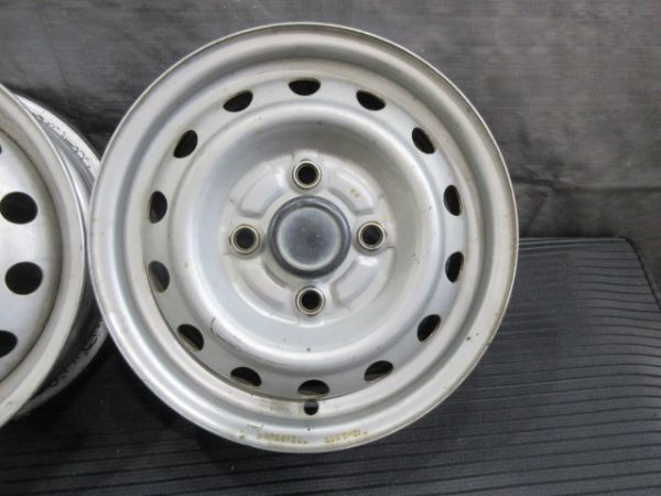 三菱 ミニキャブ 純正 3.5J+45 4穴 PCD100 12インチ ホイール 4