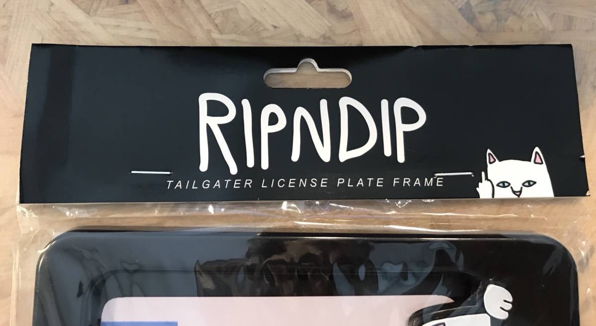 RIPNDIP リップンディップ ナンバーフレーム USサイズ レア 新品未開封 