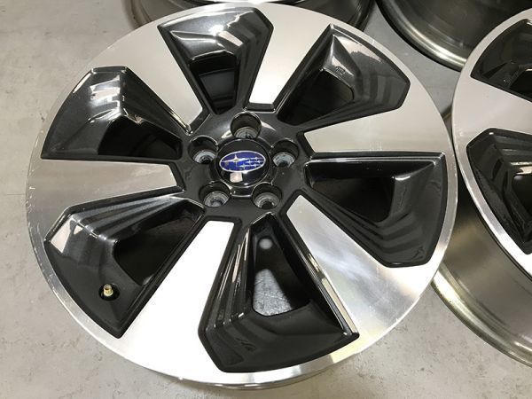 ENKEI製 17インチ×7J +55 スバル純正ホイール 17インチ エンケイ製 17