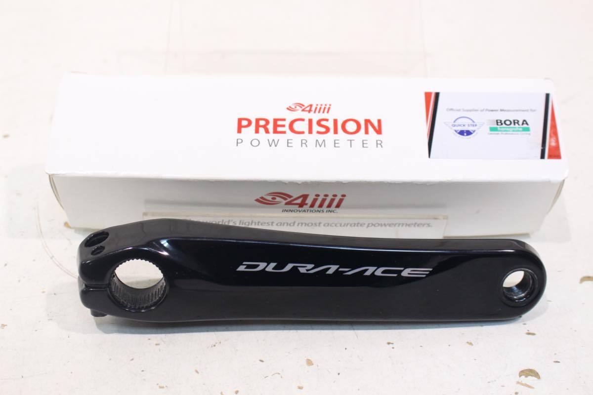得価，HOT 4iiii PRECISION FC-R9100 DURA-ACE パワーメータークランク 左アーム 片側計測 170mm 超(クランク)｜売買されたオークション情報、yahooの商品情報をアーカイブ公開 - オークファン クランク