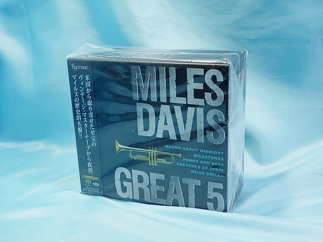 送料無料，セール ESOTERIC MILES DAVIS GREAT 5 スーパーオーディオCD SACD(ジャズ一般)｜売買されたオークション情報、yahooの商品情報をアーカイブ公開 - オークファン ジャズ一般