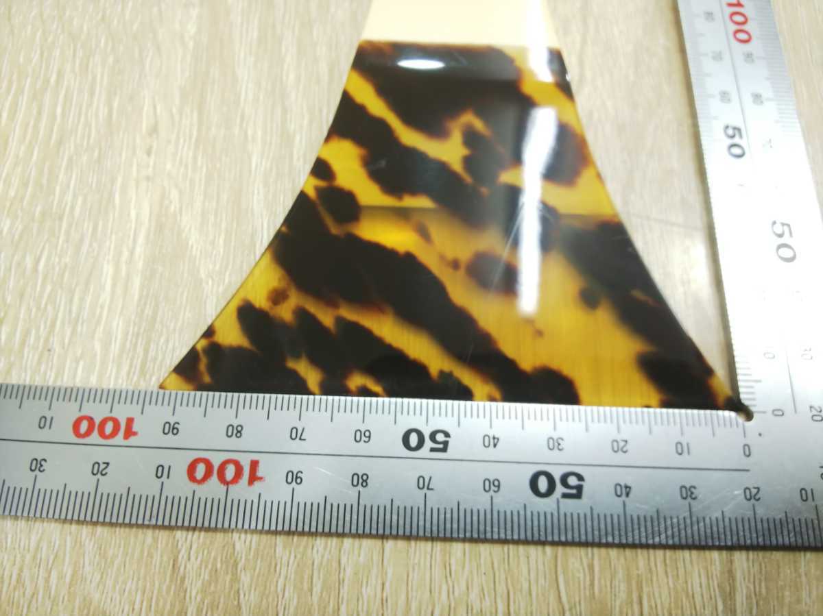 15 楽器 三味線 鼈甲 べっ甲 撥 バチ 一枚甲 全長約18.2cm 開き約9.4cm 重量140g 三味線 撥 商品詳細：本物天然べっ甲 ベッコウ バチ メルカリ