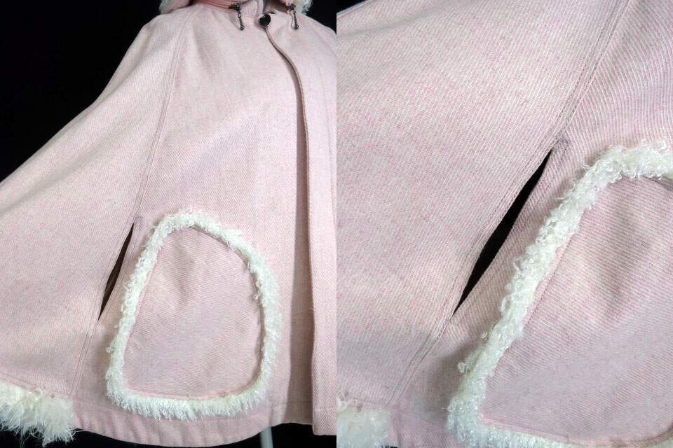 アルゴンキン　猫耳ポンチョ ALGONQUINS ライナー付きウサ耳ポンチョ / アルゴンキン コート