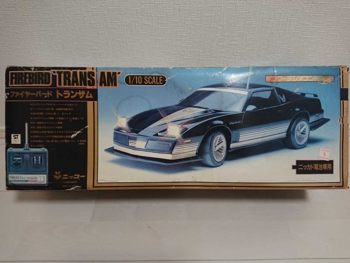 ニッコー 1/10 ポンティアック ファイヤーバード トランザム ラジコン