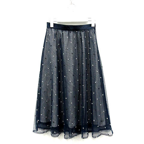 アプワイザーリッシェ Apuweiser-riche スカート ギャザー フレア  