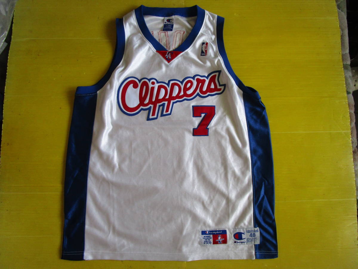 SALE，正規品 NBA Clppers 7 ODOM 48 X チャンピオン バスケットボールユニフォーム シルバー系 高級 レア 在庫処分 特価(XLサイズ以上)｜売買されたオークション情報、yahooの商品情報をアーカイブ公開 - オーク ユニフォーム