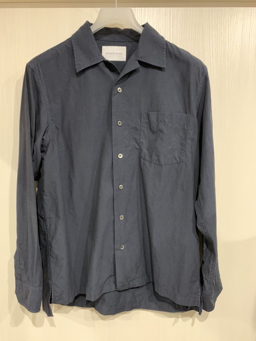 アダム エ ロペadam Et Ropeメンズ開襟シャツ長袖シャツ サイズm トップス 売買されたオークション情報 Yahooの商品情報をアーカイブ公開 オークファン Aucfan Com