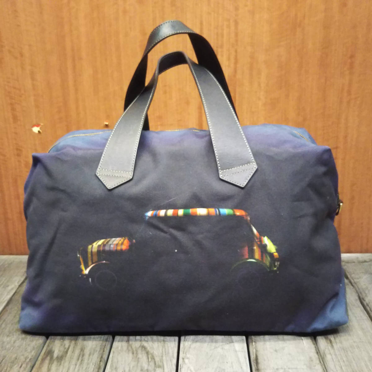 ポールスミス ミニクーパー ボストンバッグ Paul Smith 2WAY 