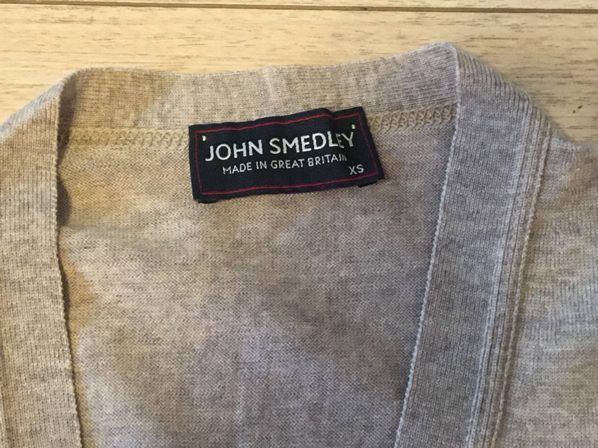 美品】JOHN SMEDLEY / ジョンスメドレー WAISTCOAT メリノウールベスト 