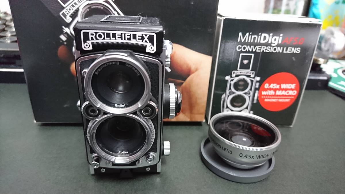 MiniDigi Rolleiflex ローライフレックス AF5.0 ミニデジ AF Rollei 