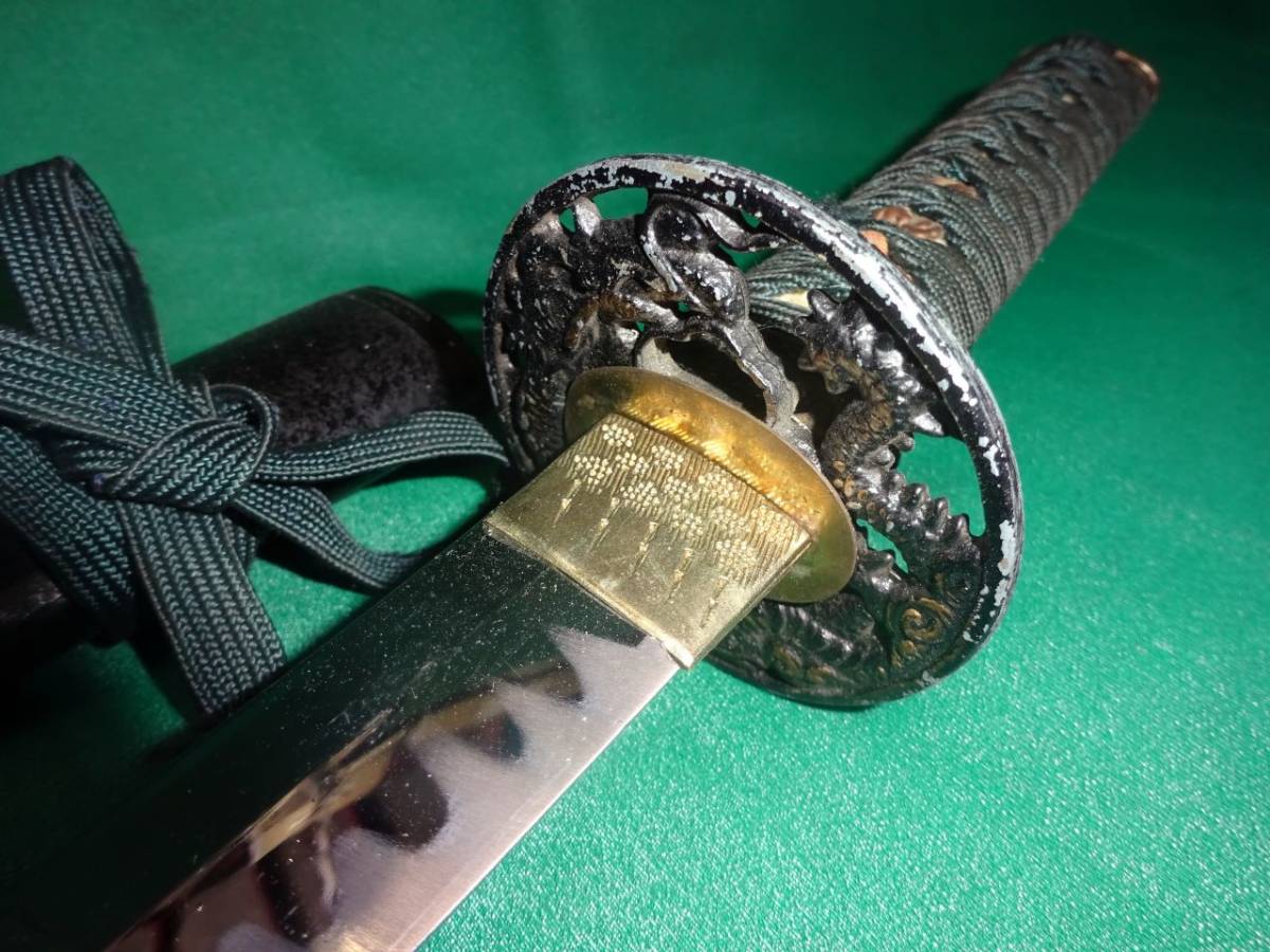 美術工芸】 日本刀 模造刀 大.小2本組 共箱 中古品 大小