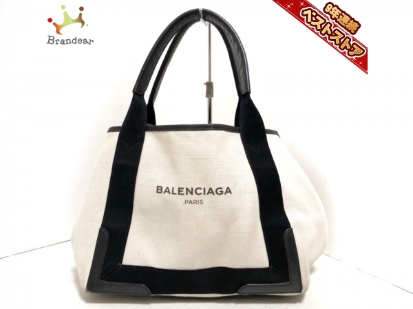 バレンシアガ トートバッグ S BALENCIAGA 0 ネイビーカバス 