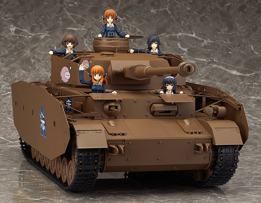 figma Vehicles IV号戦車H型（D型改）+あんこうチーム5体セット