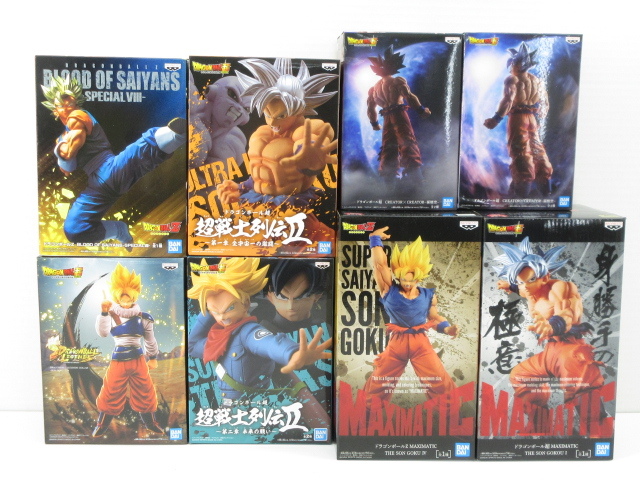 n17986-sb 【未開封】○ドラゴンボール MAXIMATIC、超戦士列伝、造型師