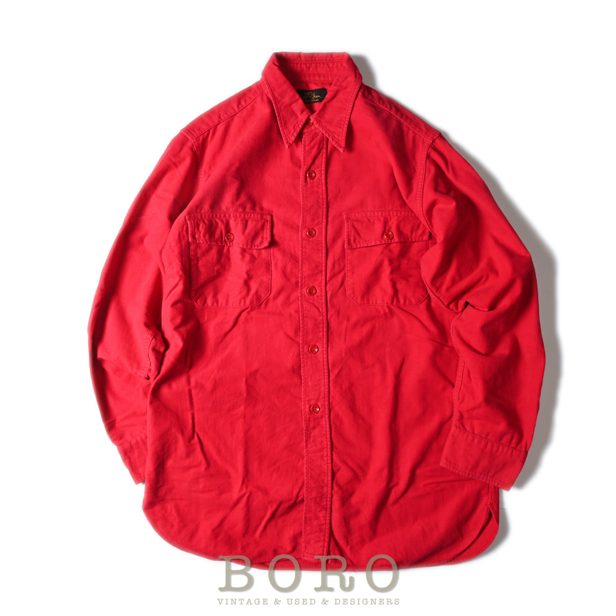 L.L.Bean エルエルビーン 60S VINTAGE シャモア クロス ライナー付き 