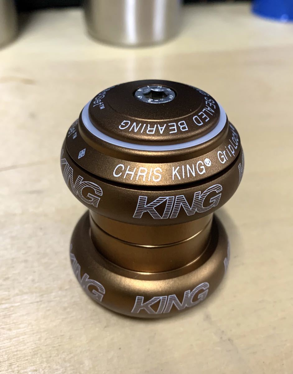 新品未使用 CHRIS KING ヘッドパーツ NoThreadSet 1-1/8 オーバー