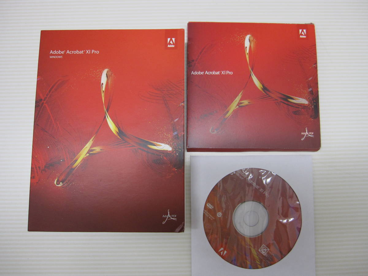Adobe ☆Adobe Acrobat XI Pro 【中古・現状品】① Adobe Acrobat XI