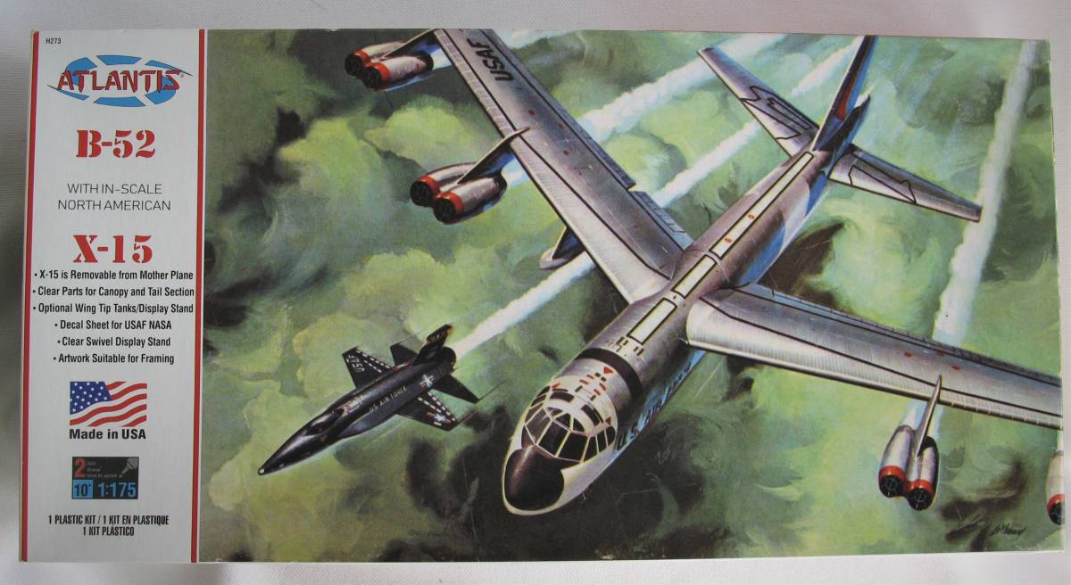 B-52 X-15 1⁄175 - Atlantis Review Kit With Models 1:175 with アメリカ