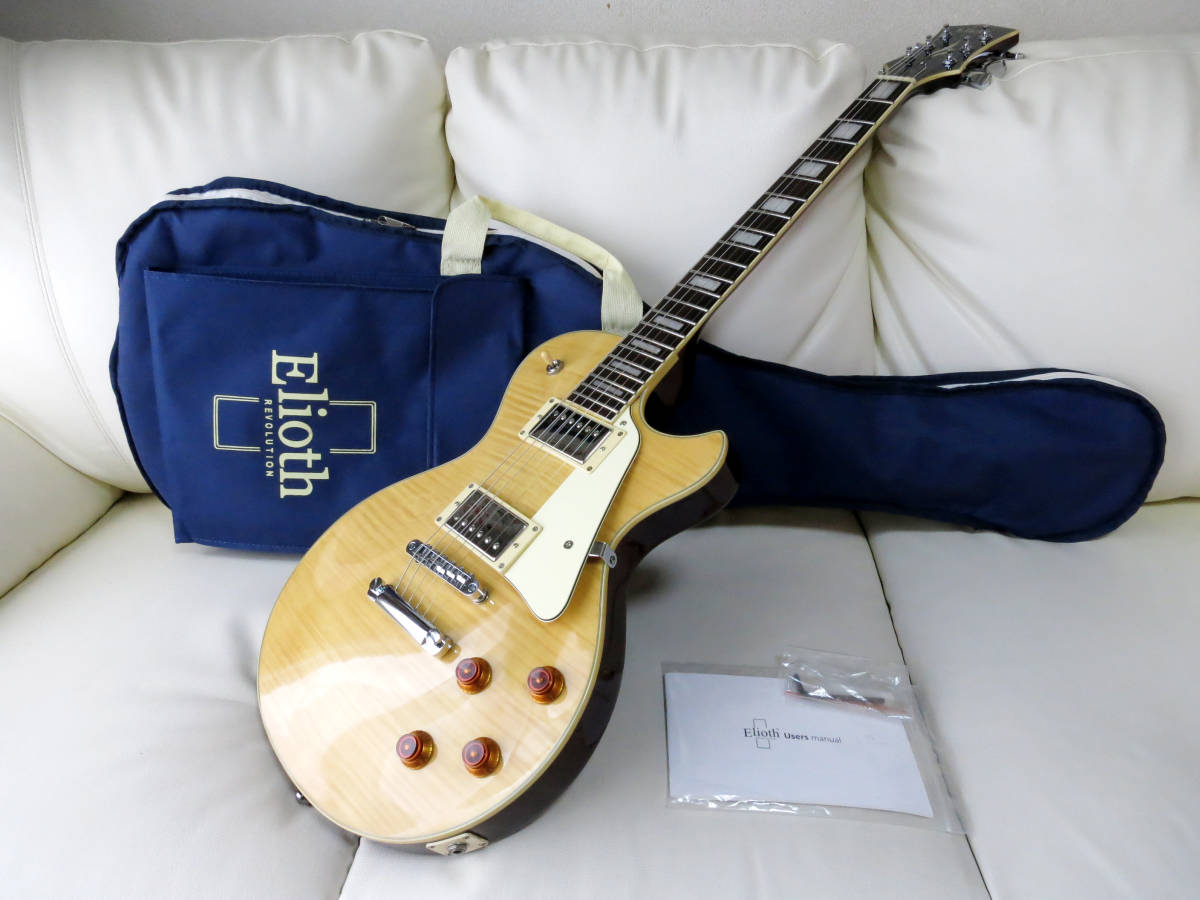 elioth l-305 エリオス レスポールタイプ アルニコPU搭載 - メルカリ 