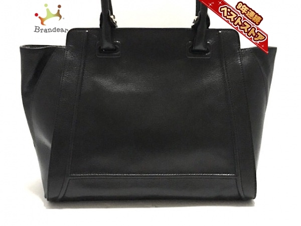 サザビー SAZABY ショルダーバッグ - レザー 黒 美品 バッグ SAZABY 