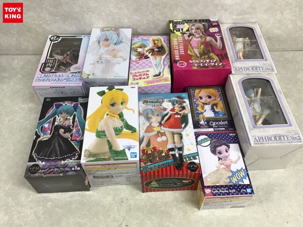 1円～ 同梱不可 ジャンク スーパープレミアムフィギュア 他 初音ミク イノセント 艦隊これくしょん -艦これ- 等 同梱不可 ジャンク 1円～ Re:ゼロ 艦隊これく リミテッドプレミアムフィギュア他