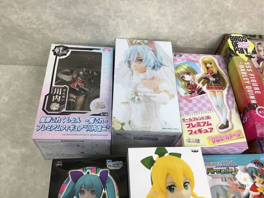 1円～ 同梱不可 ジャンク スーパープレミアムフィギュア 他 初音ミク イノセント 艦隊これくしょん -艦これ- 等 同梱不可 ジャンク 1円～ Re:ゼロ 艦隊これく リミテッドプレミアムフィギュア他