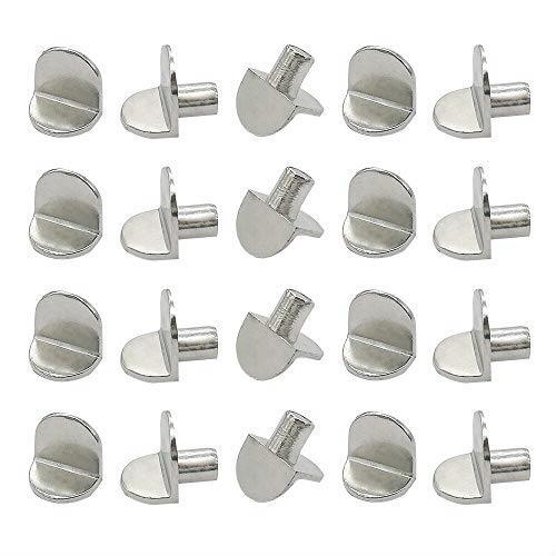 おすすめ 棚ダボ 48個入リ 棚受ダボ シェルフサポートピン 差し込みタイプ キャビネット棚用_1