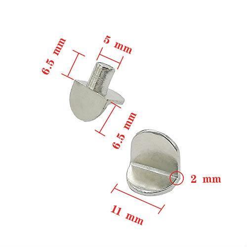 おすすめ 棚ダボ 48個入リ 棚受ダボ シェルフサポートピン 差し込みタイプ キャビネット棚用_3