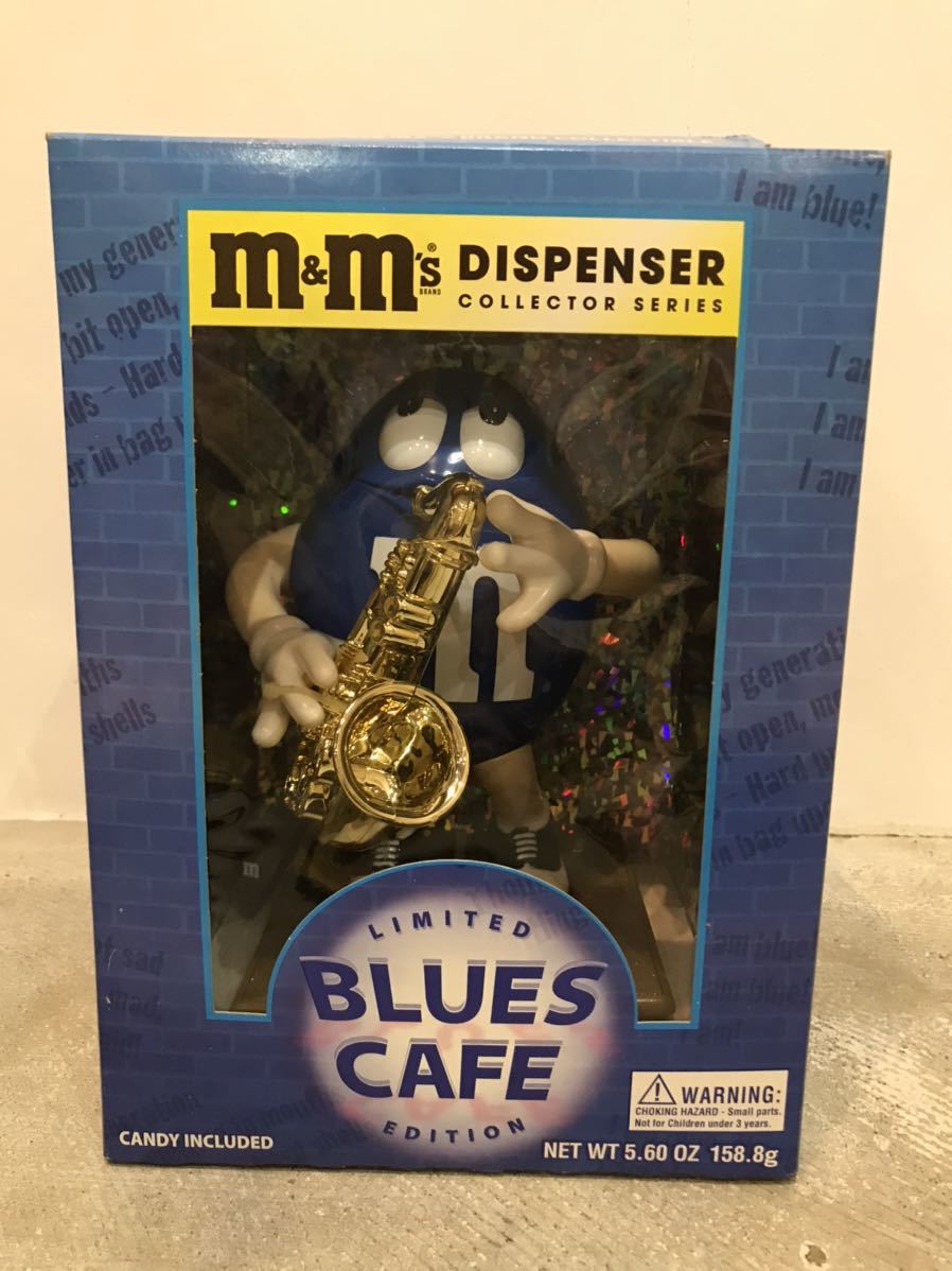 m&m's エムアンドエムズ チョコレートディスペンサー blues cafe