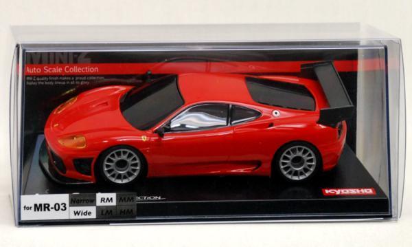 ミニッツASC MZP337R フェラーリ 360 GT レッドバージョン Ferrari