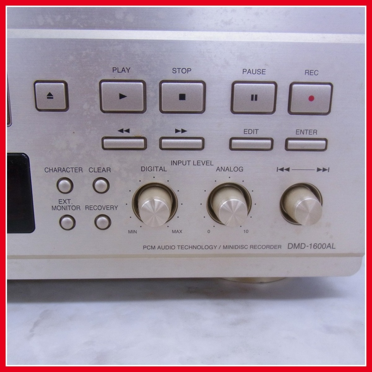 DENON デノン DMD-1600AL MDレコーダー ⁄ ジャンク Deck Recorder in